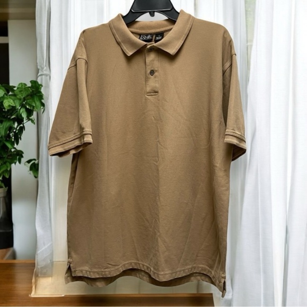Jos. A. Bank Khaki‎ 1/4 Button Polo